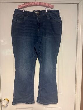 Catherines Dark Blue Bootcut Jeans